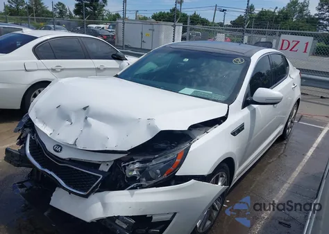 2015 Kia Optima Sxl Turbo из США, поврежденный, VIN 5XXGR4A68FG442949